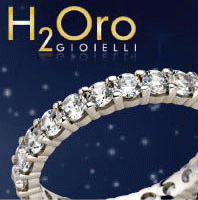 Vendita gioielli con diamanti e pietre preziose H2ORO SRL