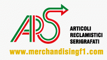 Articoli Reclamistici Serigrafati - Merchandising F1 ARS - ARTICOLI RECLAMISTICI SERIGRAFATI SRL