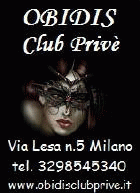 CLUB PRIVE MILANO  CLUB PRIVE MILANO OBIDIS