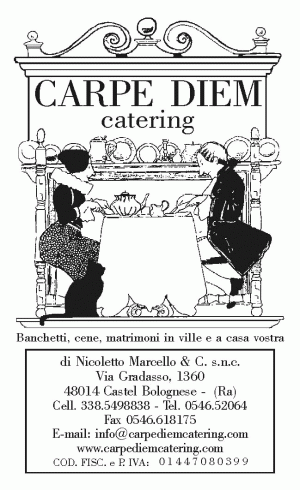 Il tuo matrimonio a Villa Carpe Diem con Carpe Diem Catering Castel Bolognese CARPE DIEM CATERING DI NICOLETTO E C. S.N.C.