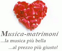 Musica per matrimoni - Dj matrimonio MUSICA-MATRIMONI